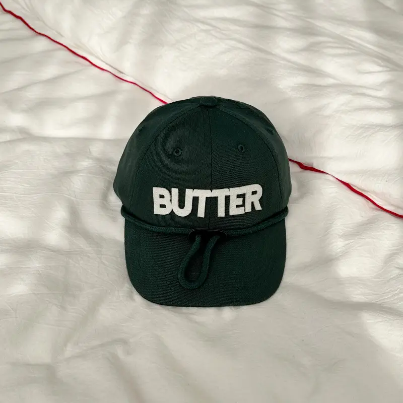 Navy Blue Butter Logo Baseball Cap for Boys Girls - Image 4