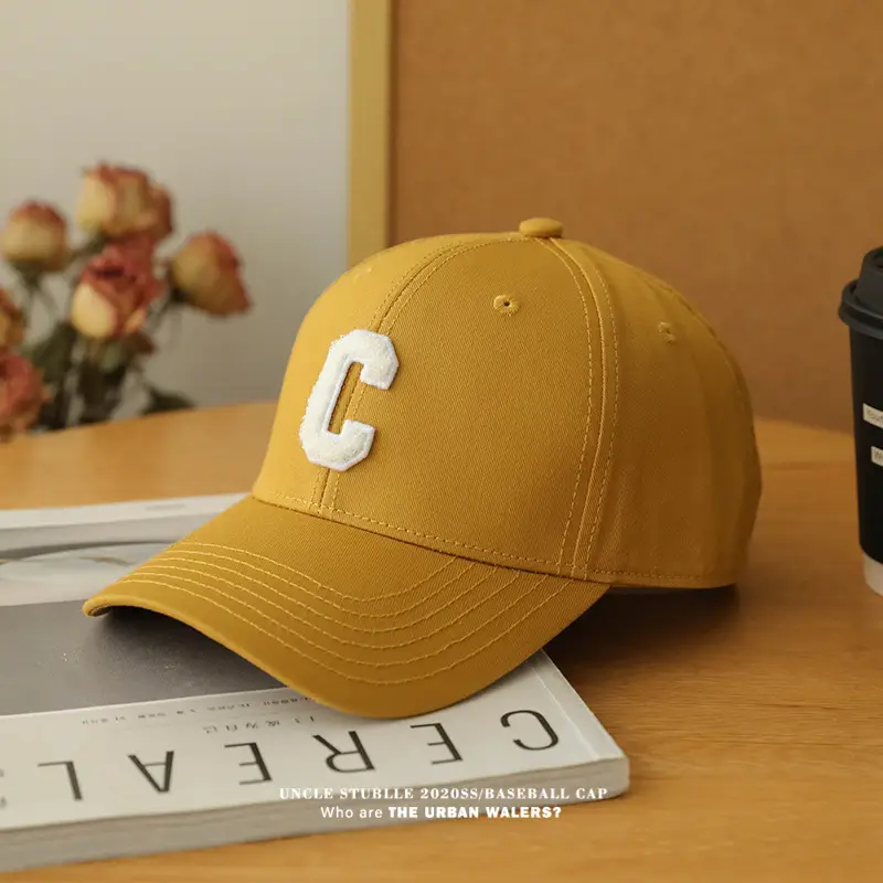 Men Women Hard Top Baseball Caps with C Logo — feature 11