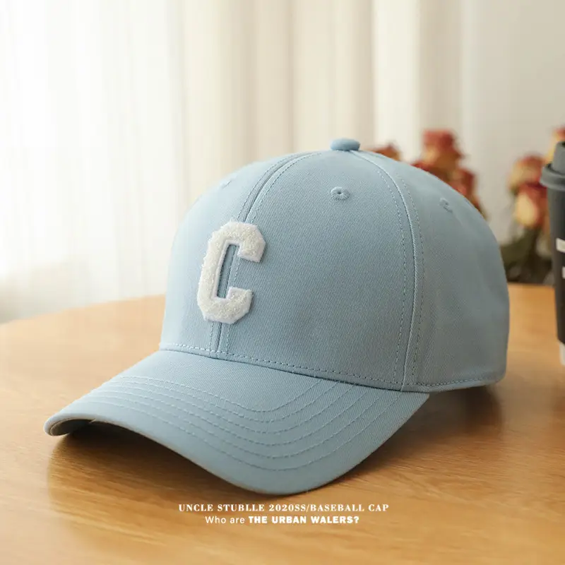 Men Women Hard Top Baseball Caps with C Logo — feature 12