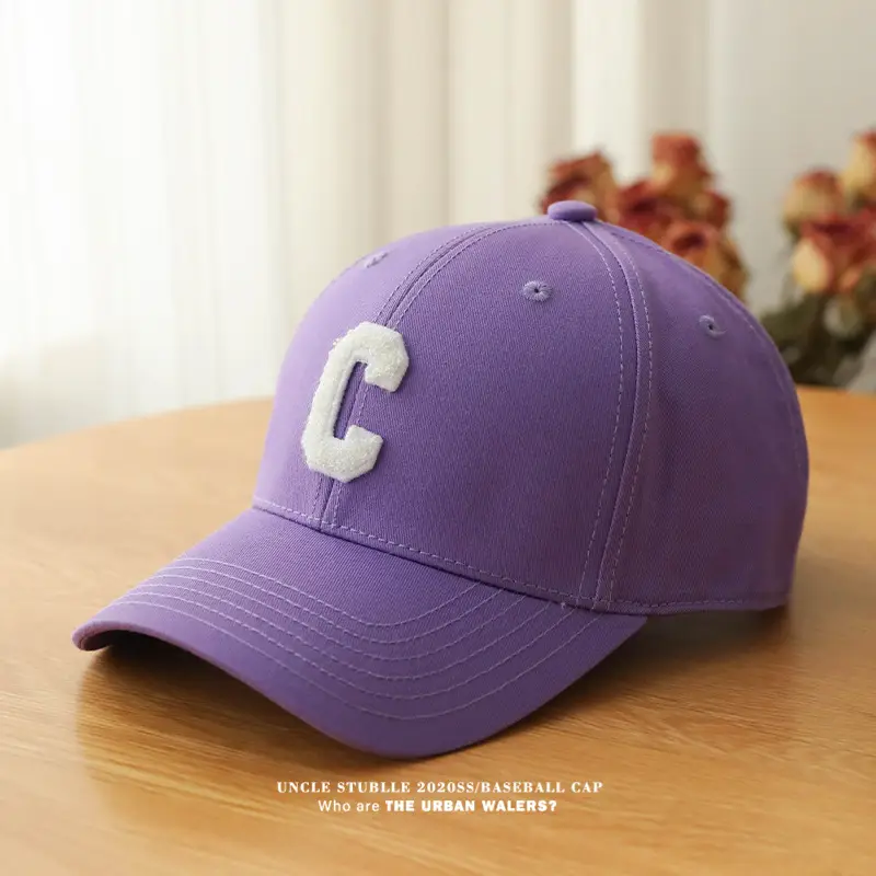 Men Women Hard Top Baseball Caps with C Logo — feature 15