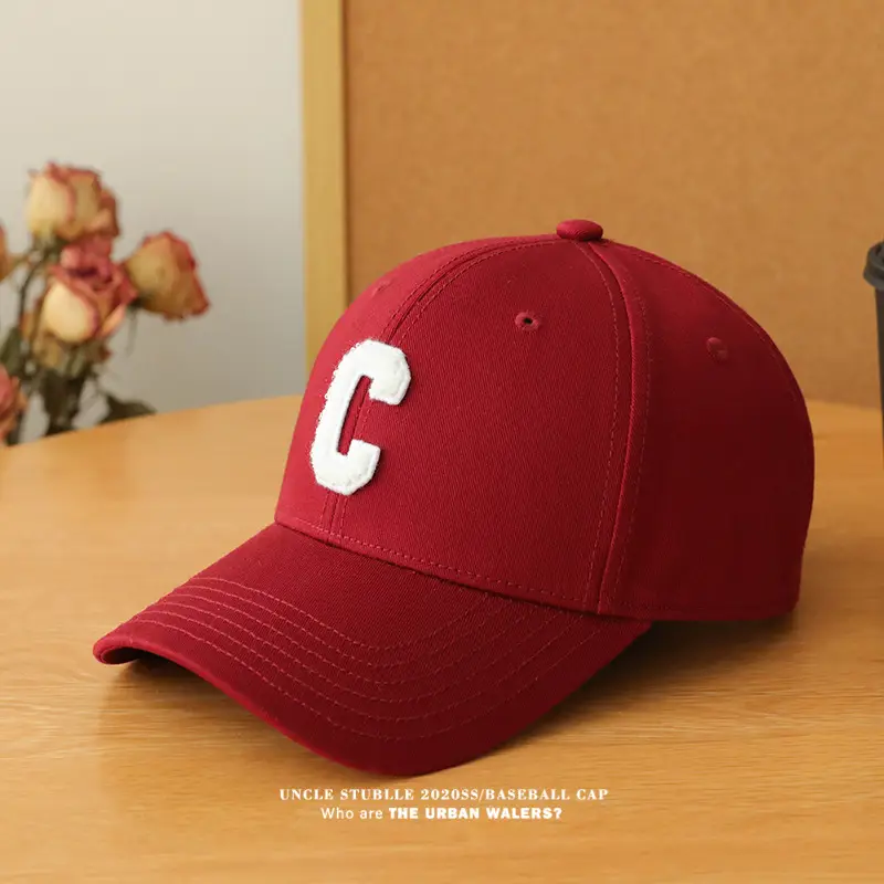 Men Women Hard Top Baseball Caps with C Logo — feature 18