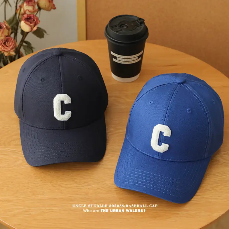 Men Women Hard Top Baseball Caps with C Logo — feature 21