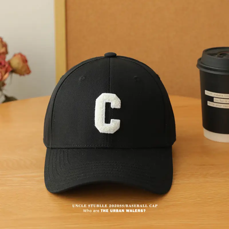 Men Women Hard Top Baseball Caps with C Logo — feature 24