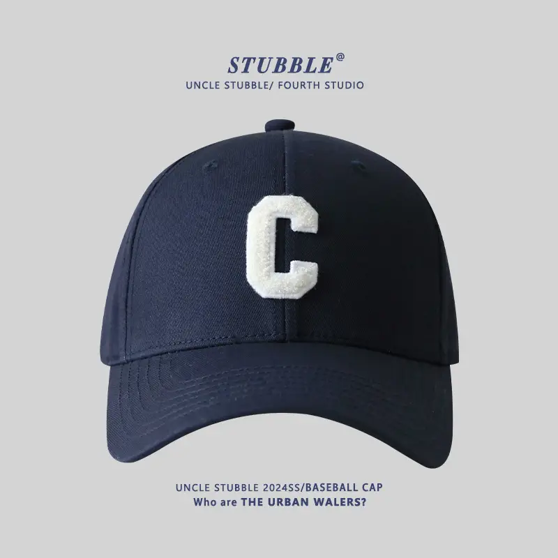 Men Women Hard Top Baseball Caps with C Logo - Image 15