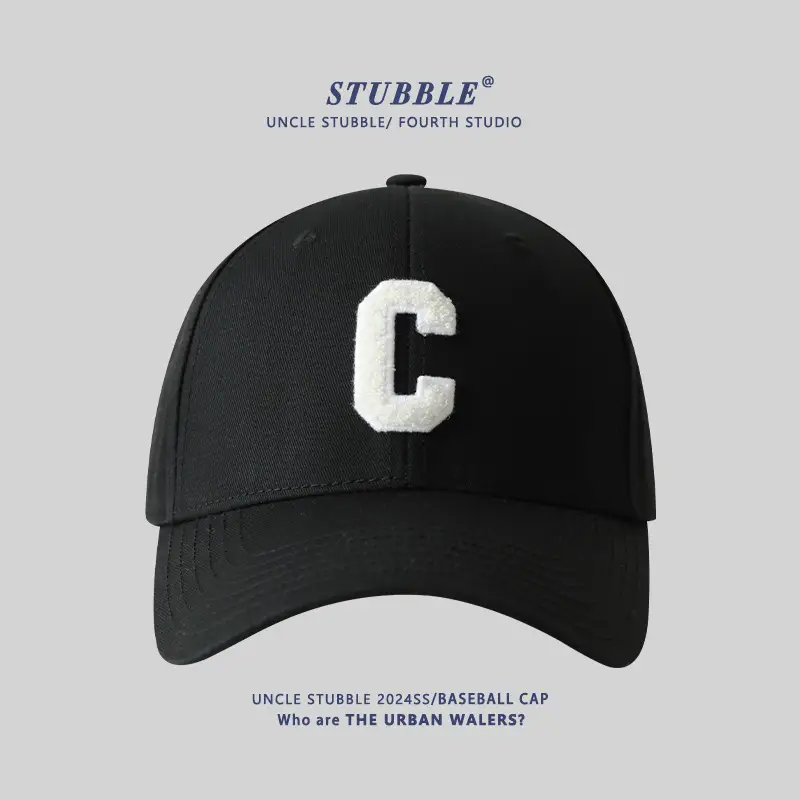 Men Women Hard Top Baseball Caps with C Logo - Image 17