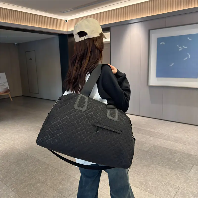 Portable Oblique Red Shoulder Bag Large Capacity Business Travel — feature 11