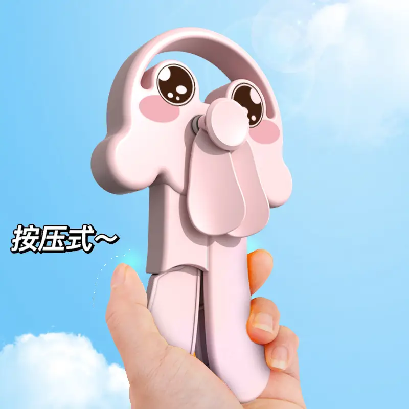 Portable Hand-Pressed Jellyfish Fan for Summer - Image 5