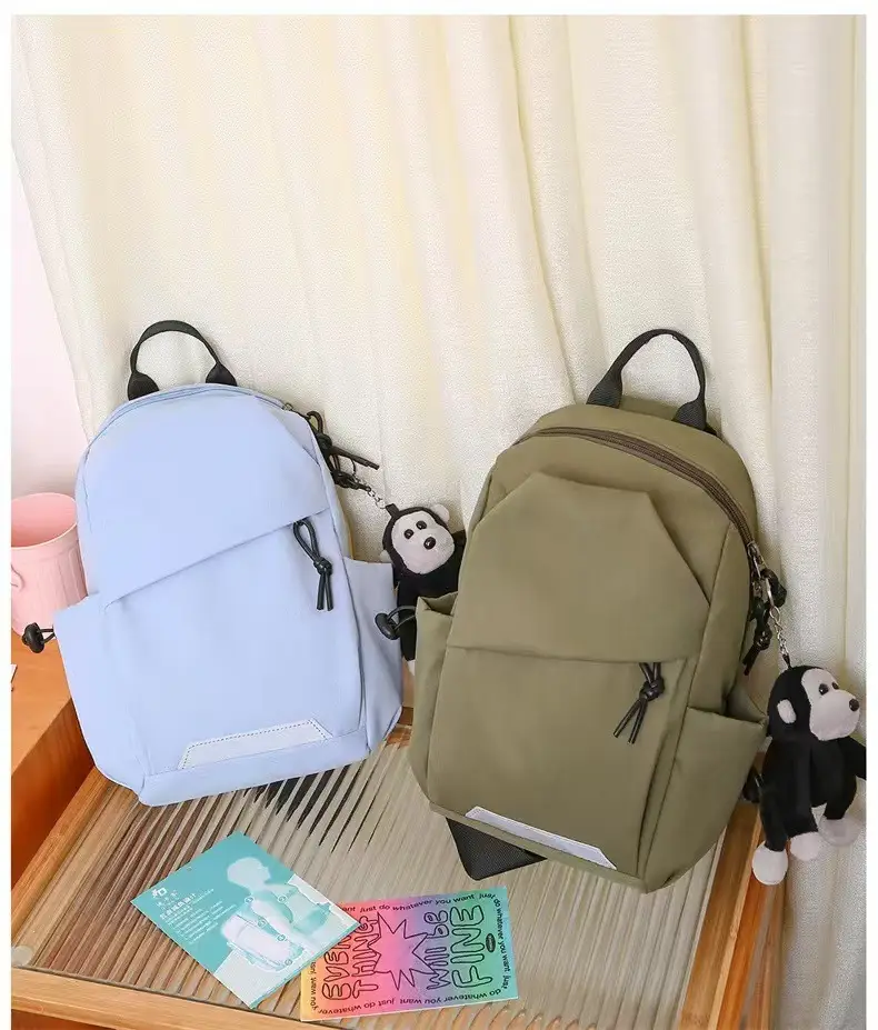 New Korean-Style Unisex Crossbody Bag Olive Green — feature 13