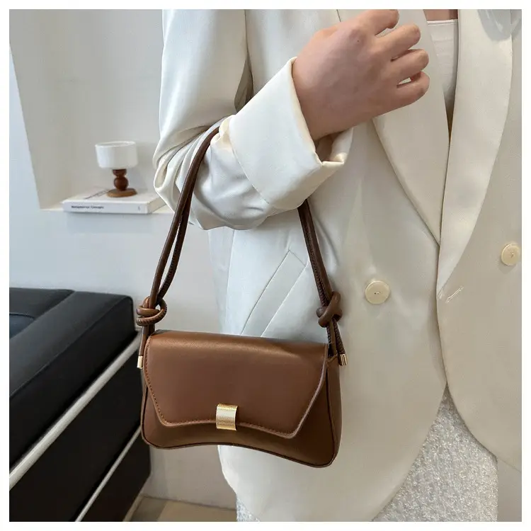 White Korean Style Shoulder Crossbody Bag for Women — feature 17