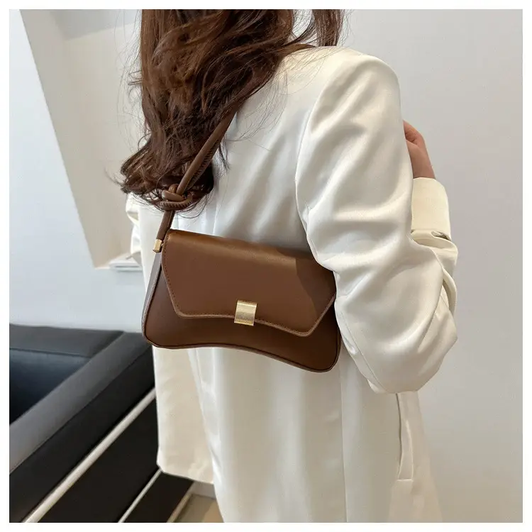 White Korean Style Shoulder Crossbody Bag for Women — feature 18