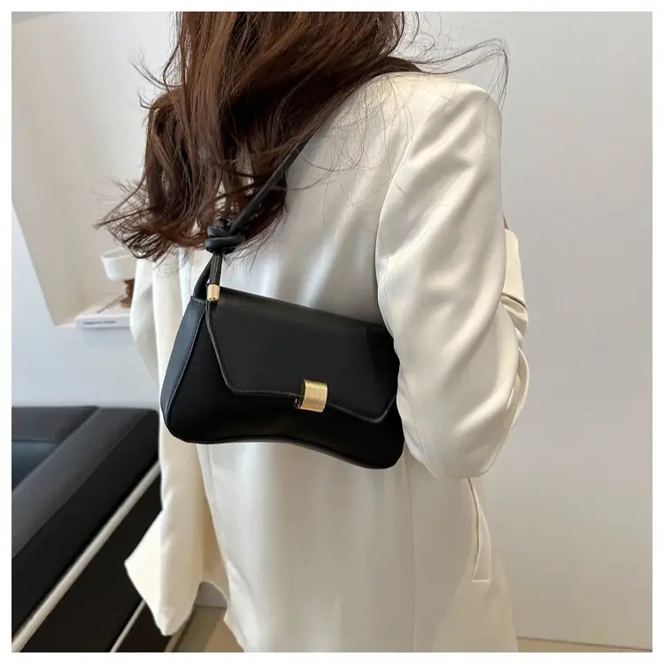 White Korean Style Shoulder Crossbody Bag for Women — feature 22
