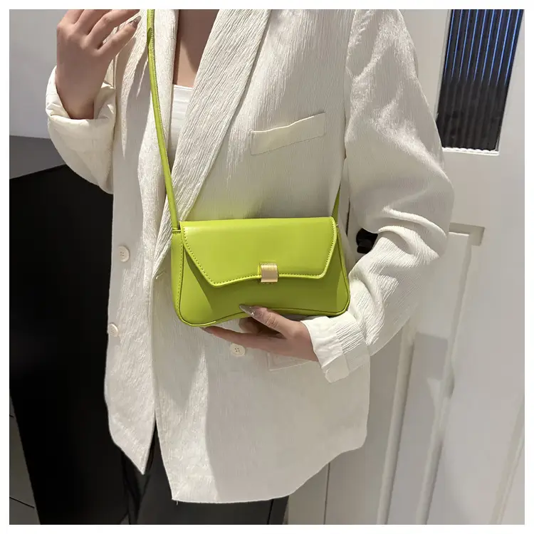 White Korean Style Shoulder Crossbody Bag for Women — feature 25