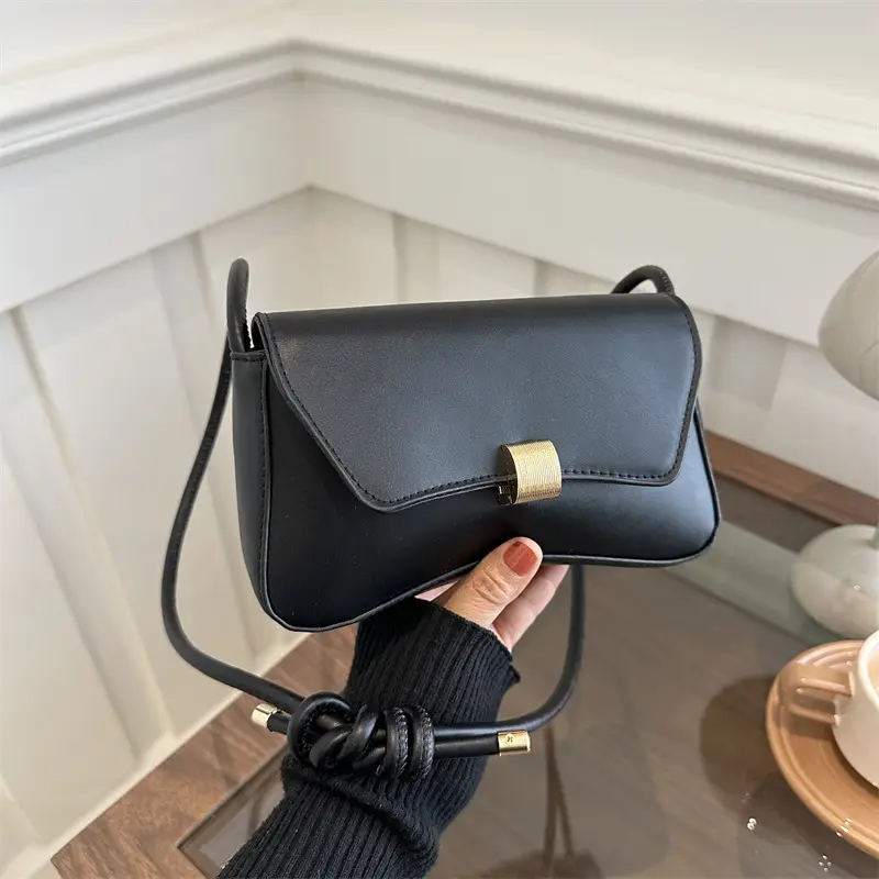 Black Crossbody Bag for Women 2024 Spring New - Image 6