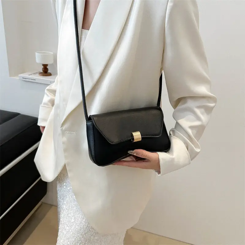 Black Crossbody Bag for Women 2024 Spring New - Image 9
