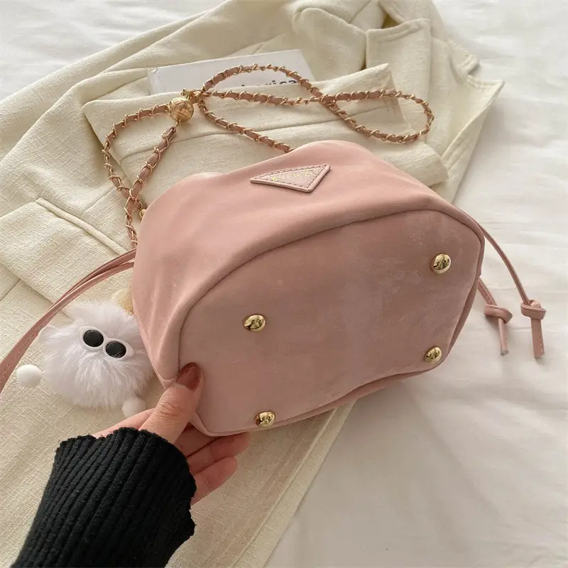 Pink Korean Style Shoulder Bag for Women