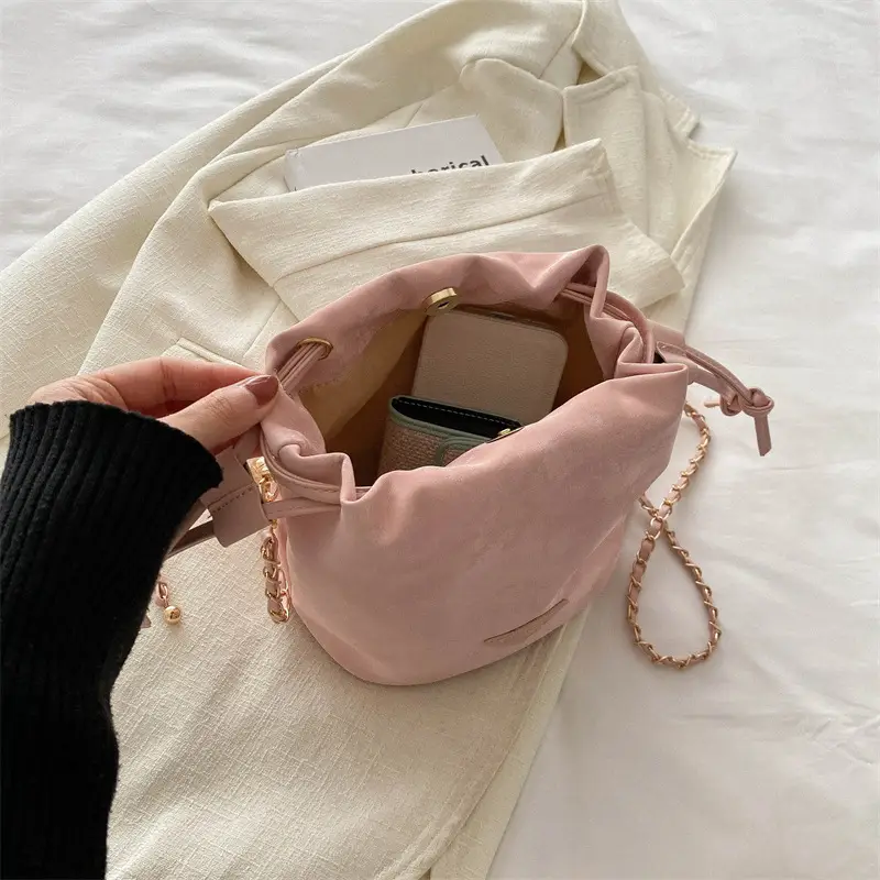 Pink Korean Style Shoulder Bag for Women