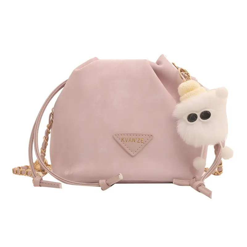 Pink Korean Style Shoulder Bag for Women