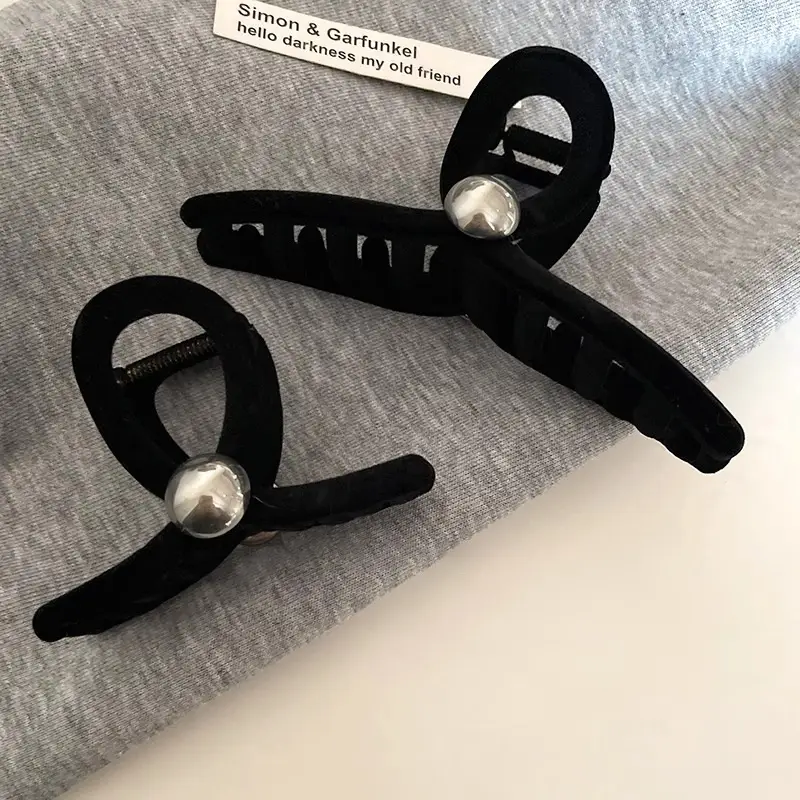 Flocking Pearl Hair Clip for Women's Multi-Downupdo — feature 17