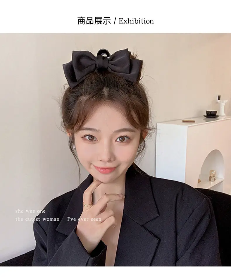 Pink Bow Hairpin for Girls with 3 D Design — feature 8