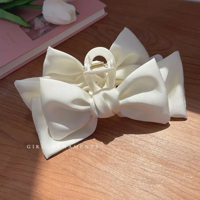 Pink Bow Hairpin for Girls with 3 D Design - Image 10