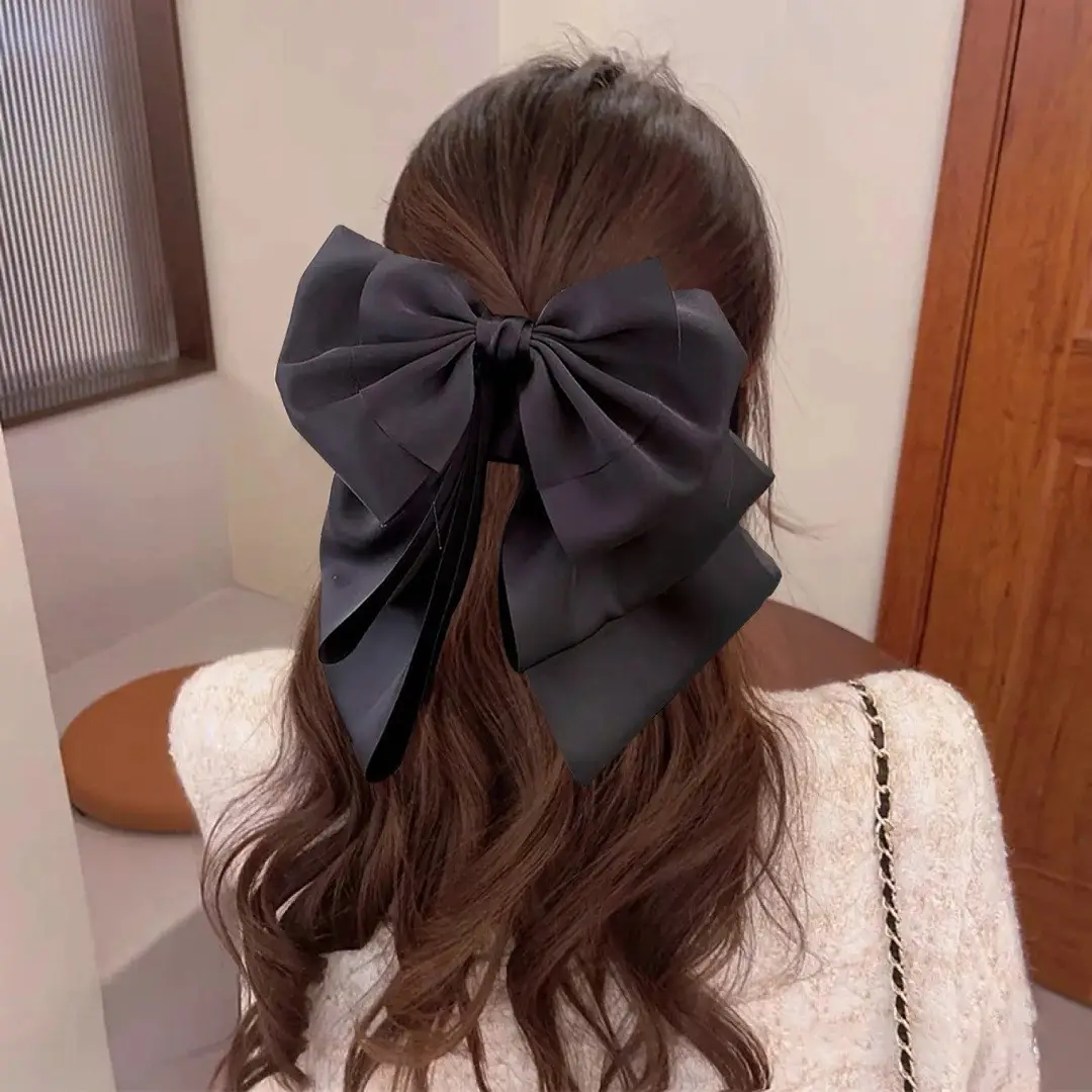 Pink Bow Hairpin for Girls with 3 D Design - Image 19
