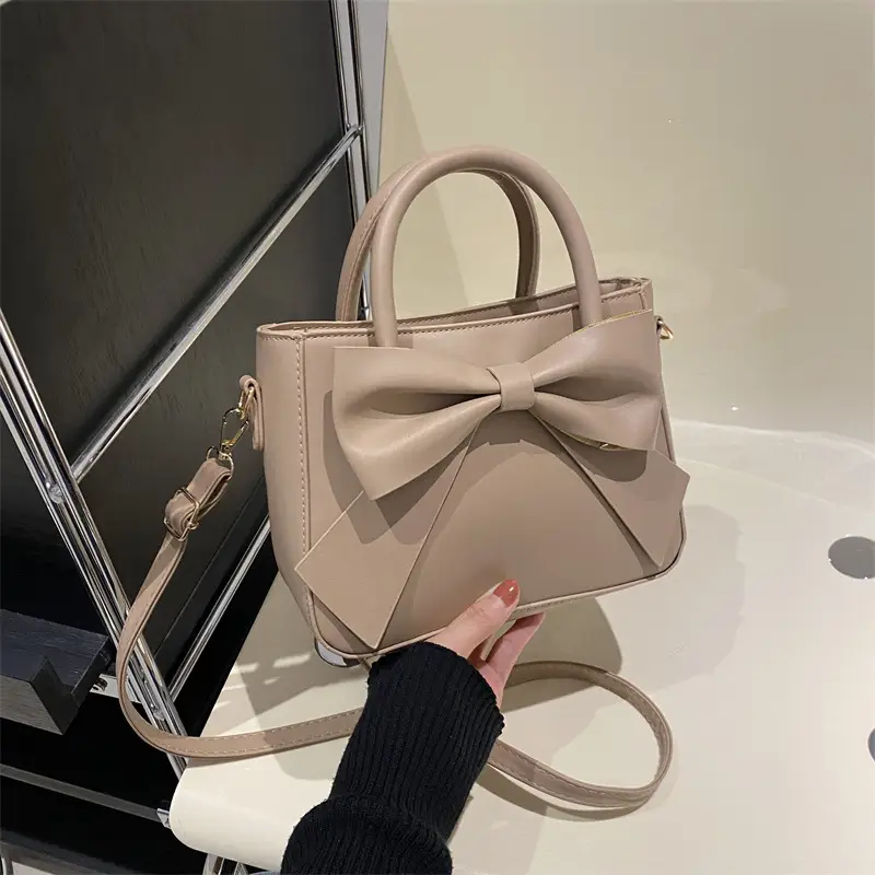 Black Bowknot Shoulder Crossbody Bag 2024 - Image 8