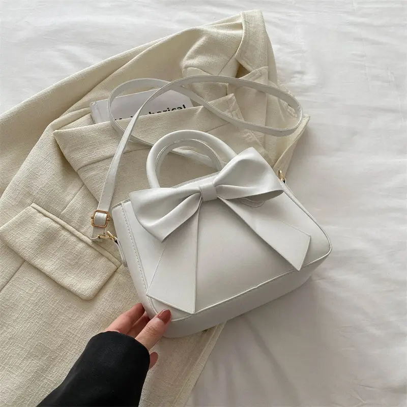 Black Bowknot Shoulder Crossbody Bag 2024 - Image 2