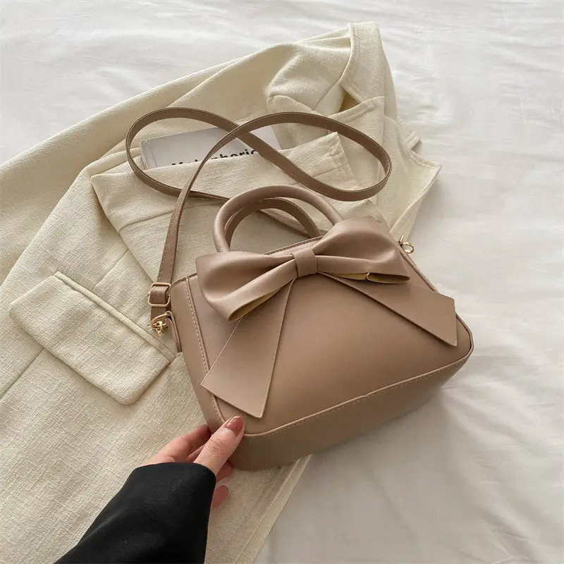 Black Bowknot Shoulder Crossbody Bag 2024 - Image 3