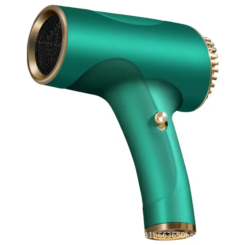 Wireless Rechargeable Hair Dryer Black High Power - Image 3