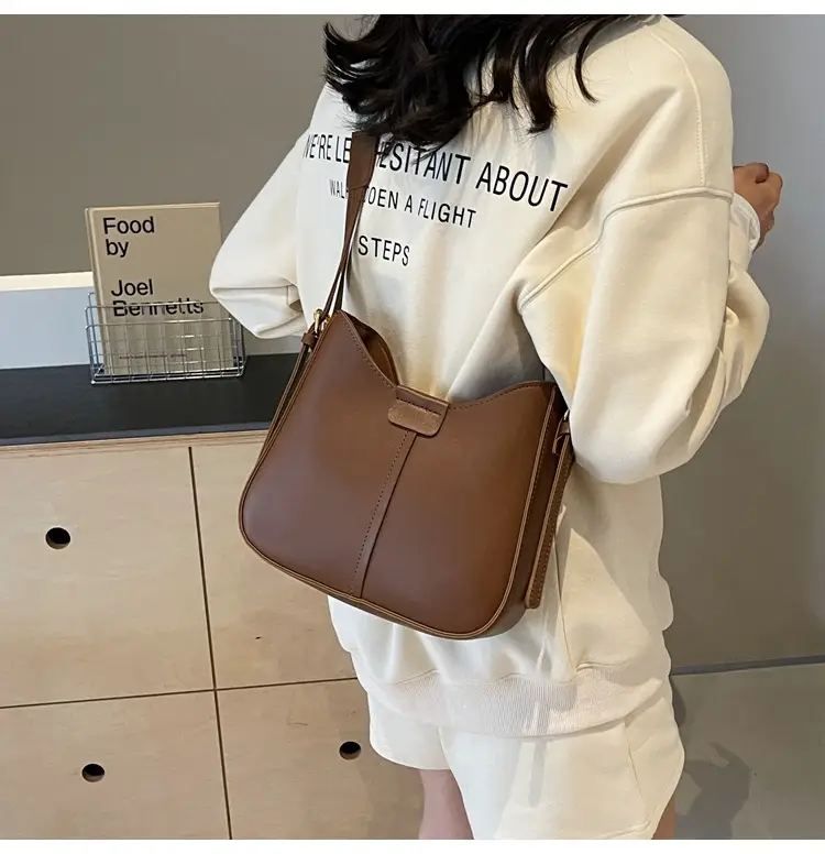 Korean Style Bucket Bag for Women Cream Spring Summer 2024 — feature 14