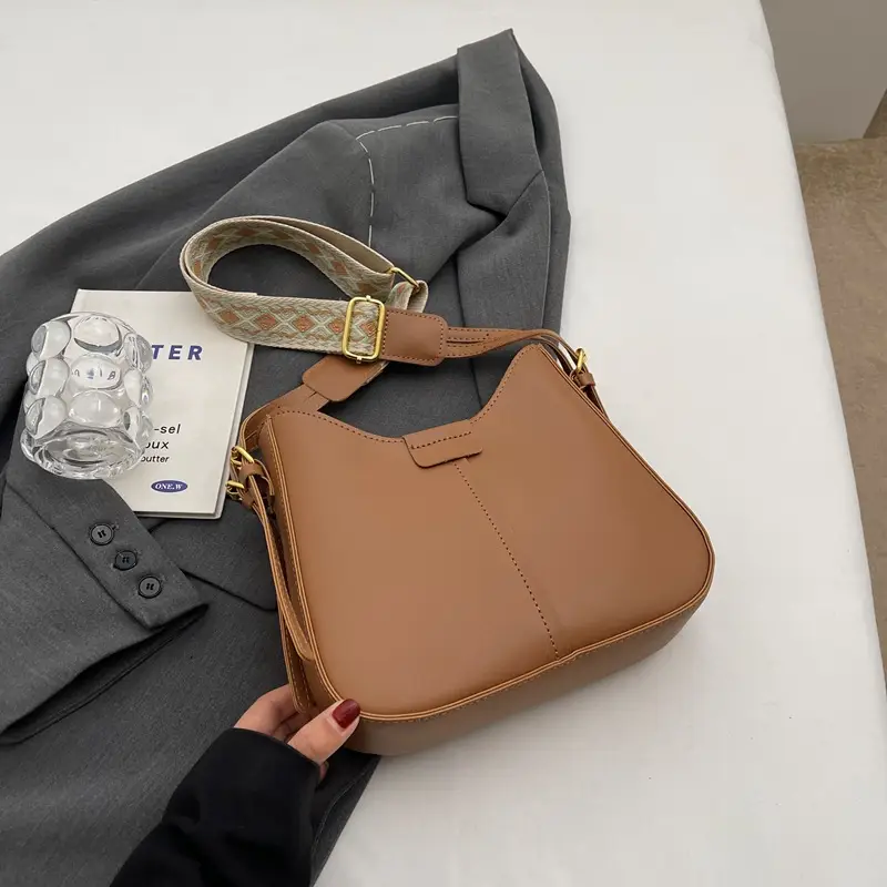 Korean Style Bucket Bag for Women Cream Spring Summer 2024 - Image 3