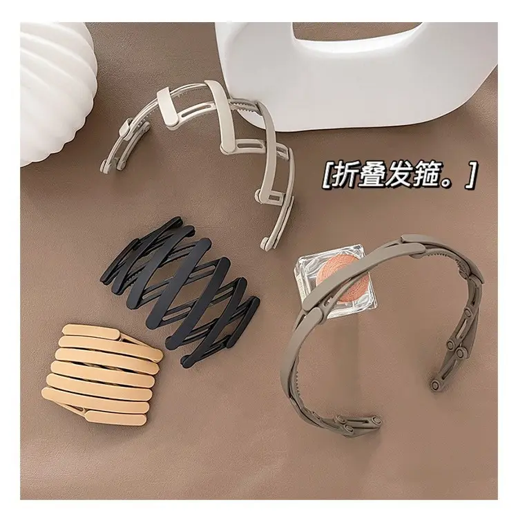 Travel Retractable Headband for Women Face Wash Toothed Hairpin - Image 27