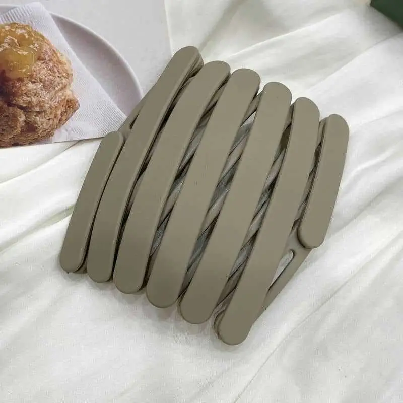 Retractable Hair Grottoes Toothed Headband for Women