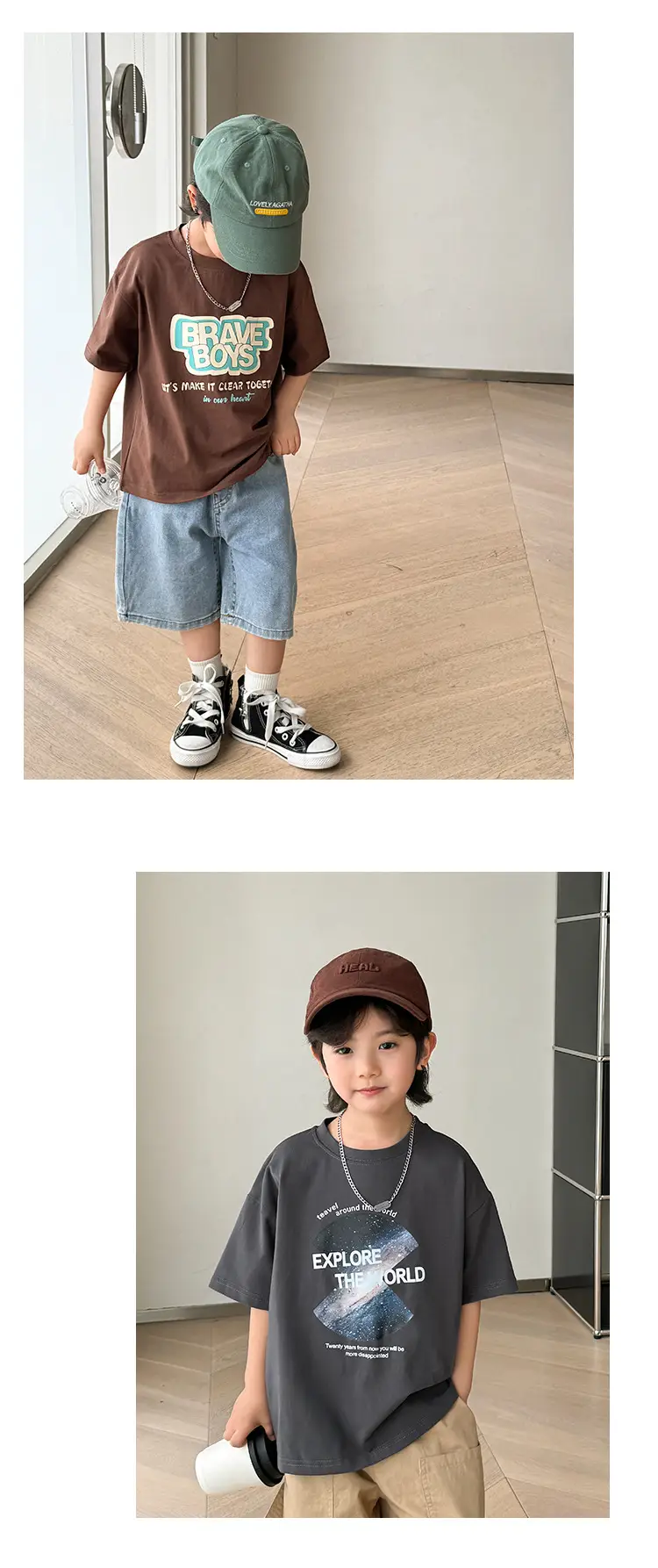 Haima Boys Printed T-Shirt 2026 Summer New — feature 11