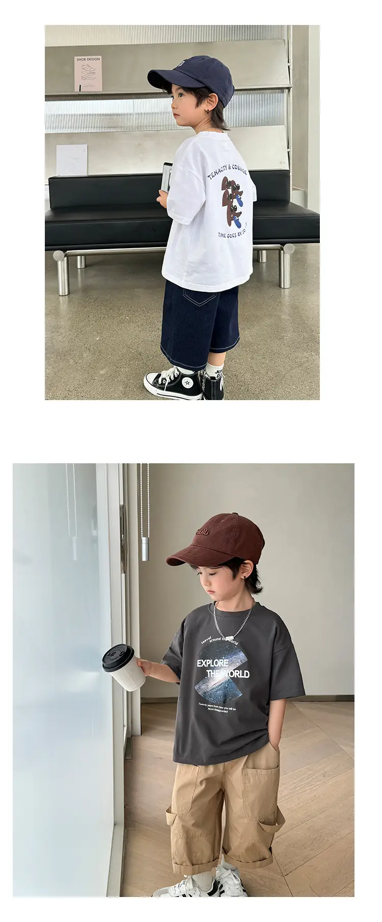 Haima Boys Printed T-Shirt 2026 Summer New — feature 14
