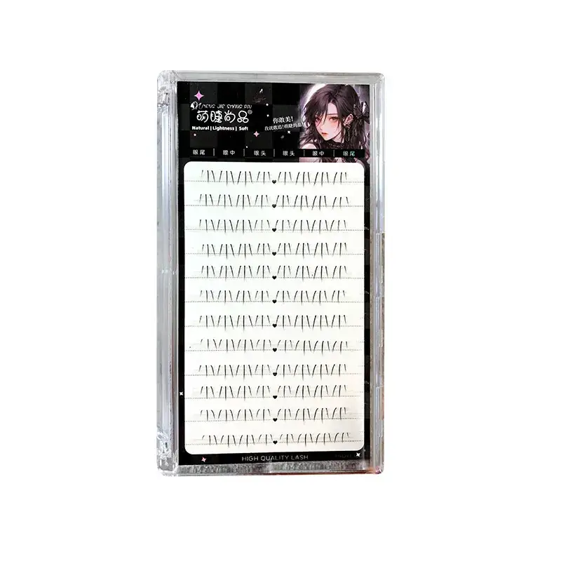 Cute Claws False Eyelashes Transparent Stem 01mm - Image 7
