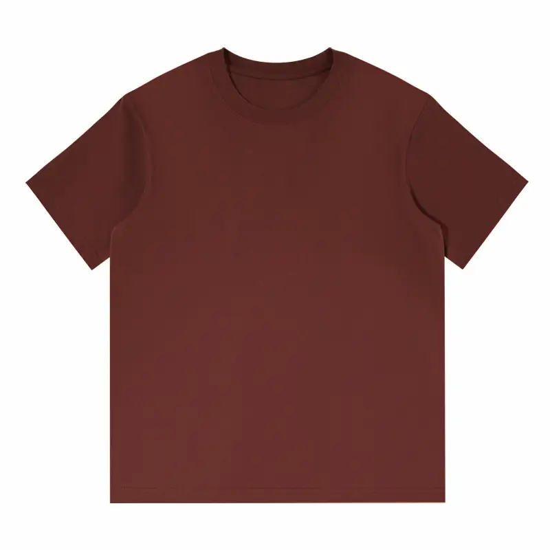 Men's Navy Blue Short Sleeve T-Shirt Base Cotton Solid Color - Image 19
