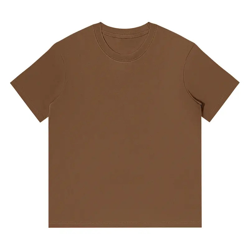 Men's Navy Blue Short Sleeve T-Shirt Base Cotton Solid Color - Image 23