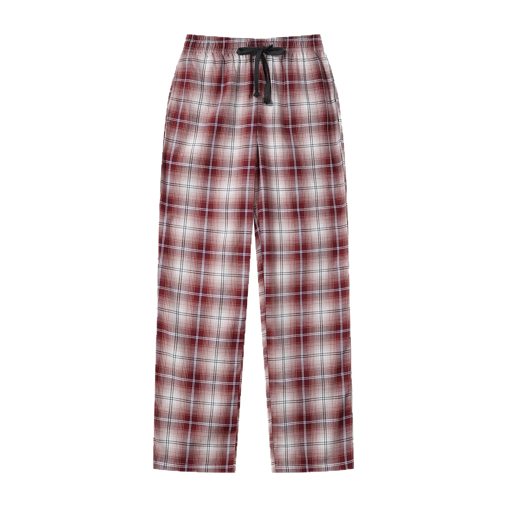 Women Plaid Cotton Pajama Pants Plus Size Casual Home Wear - Image 14