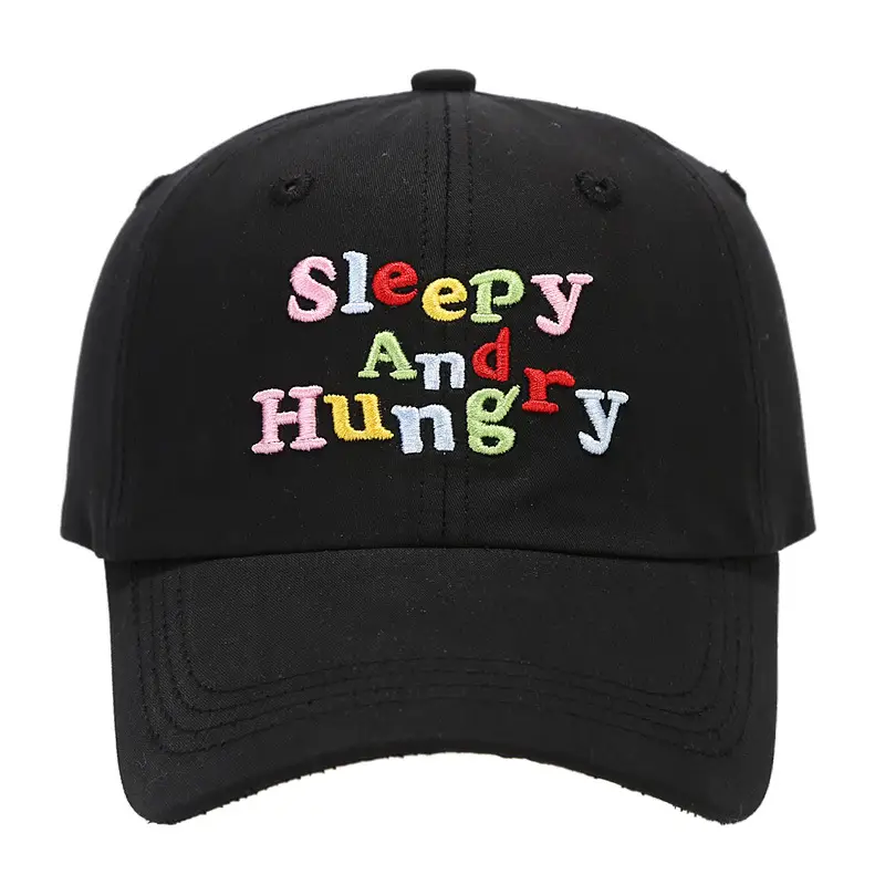 Sleepy And Hugging Beige Knitted Cap - Image 11
