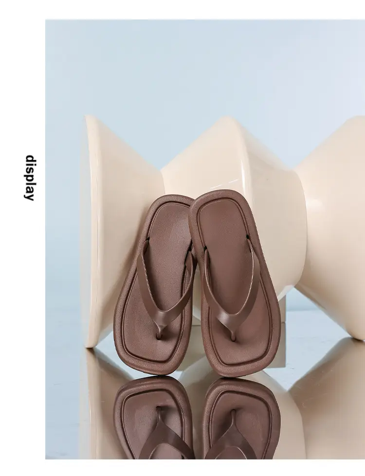 Flat Flip-Flops for Women, Summer Flat-Soled European and American Style Trendy Eva Outdoor Thong Sandals for the Beach, Cross-Border — feature 32