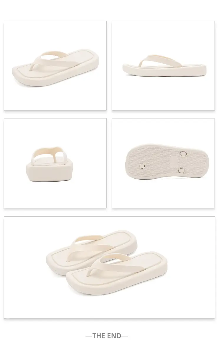 Flat Flip-Flops for Women, Summer Flat-Soled European and American Style Trendy Eva Outdoor Thong Sandals for the Beach, Cross-Border — feature 43