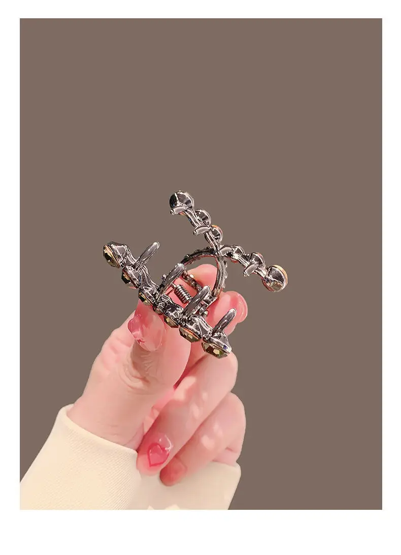 2023 New Rhinestone Hair Clip Small Women's — feature 3