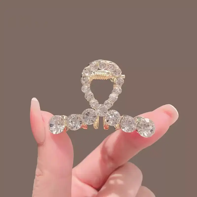 2023 New Rhinestone Hair Clip Small Women's - Image 2