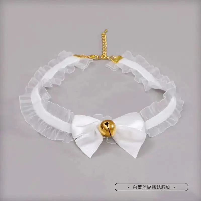 Plush Cat & Fox Hairbands with Gold Beads - Image 8