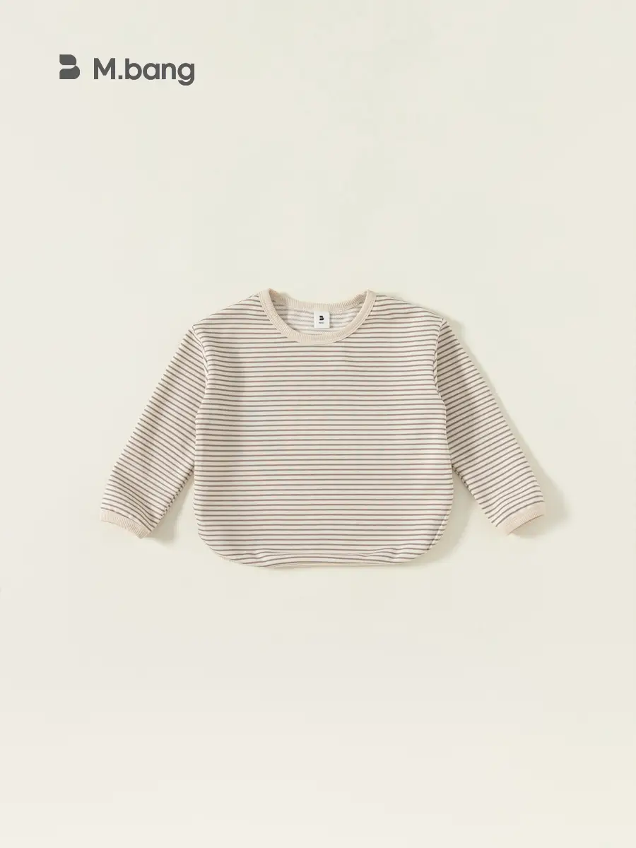 Bangxuan Boys Striped T-Shirt Spring Autumn Casual Wear - Image 6