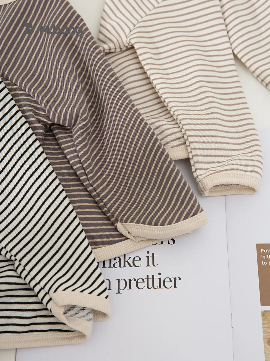 Bangxuan Boys Striped T-Shirt Spring Autumn Casual Wear - Image 7