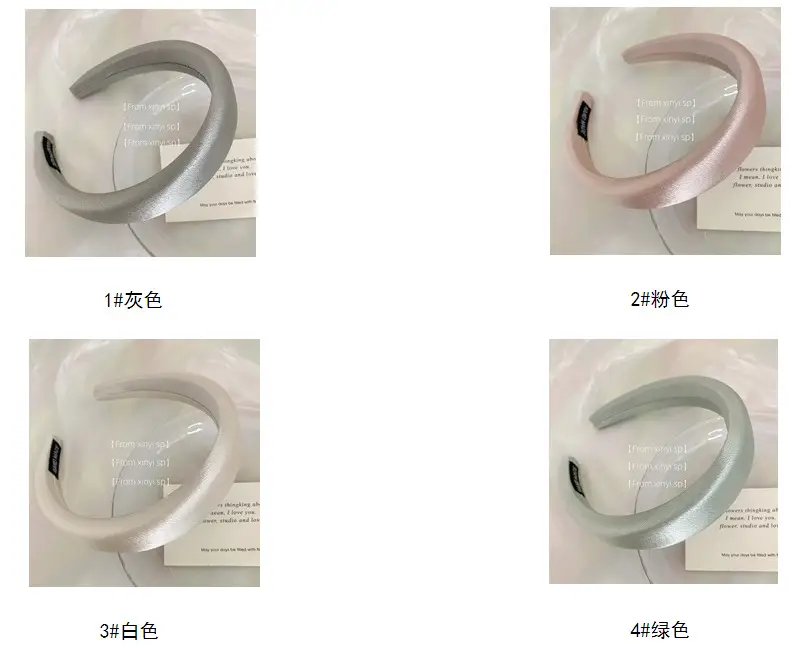South Korea Pearl Acetate Satin Hairpin Headband Set — feature 7