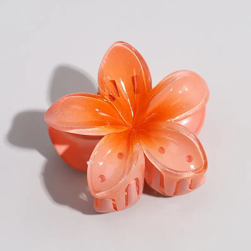 Blue Jelly Flower Hair Claw Set — feature 10