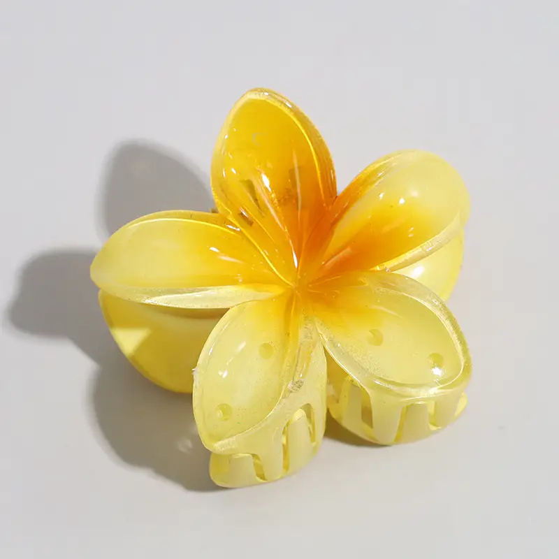 Blue Jelly Flower Hair Claw Set — feature 11